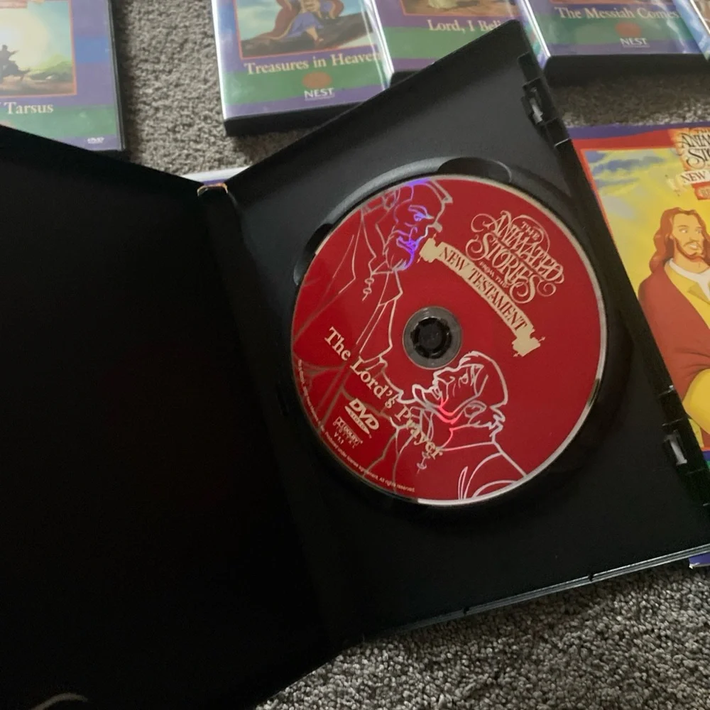 HUGE Nest Sunday School Animated Stories DVD & Reproducible Activity Book Set - Picture 9 of 16